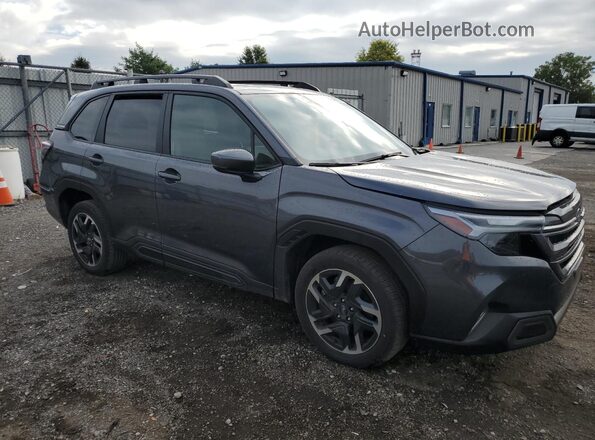 JF2SLDRC1SH480317 2025 SUBARU FORESTER Серый Передняя правая четверть