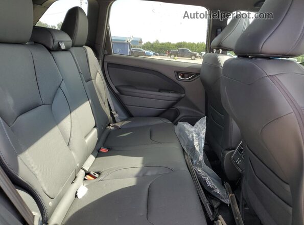 JF2SLDRC8SH447542 2025 SUBARU FORESTER Black Вид задньої частини салону