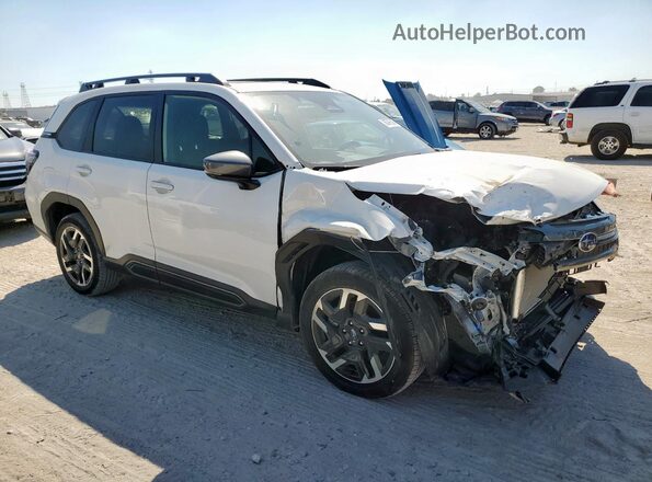 JF2SLDRC9SH443774 2025 SUBARU FORESTER White წინა მარჯვენა