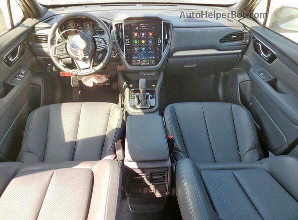 JF2SLDRC9SH443774 2025 SUBARU FORESTER White წინა პანელის ხედი