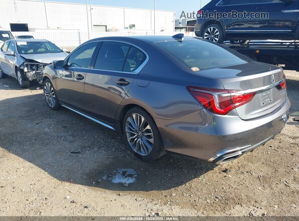 JH4KC1F52JC000606 2018 ACURA RLX Gray უკანა მარცხენა