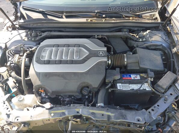 JH4KC1F52JC000606 2018 ACURA RLX Gray უკანა ხედი