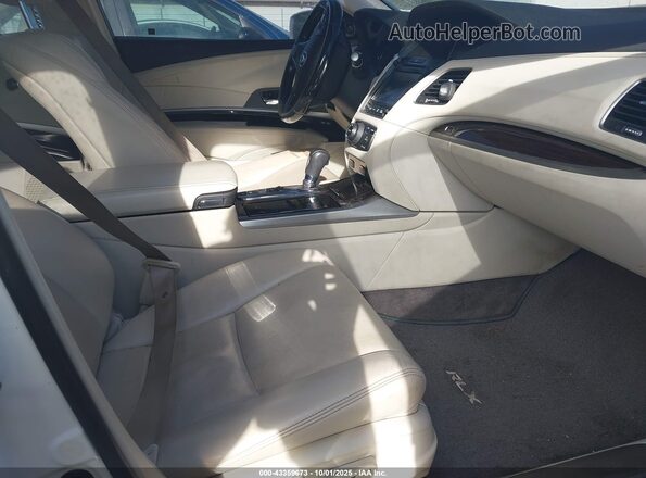 JH4KC1F54GC000177 2016 ACURA RLX White Front interior view