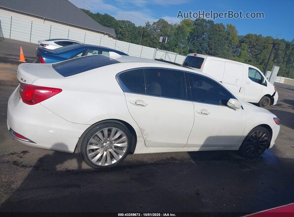 JH4KC1F54GC000177 2016 ACURA RLX White Rear interior view