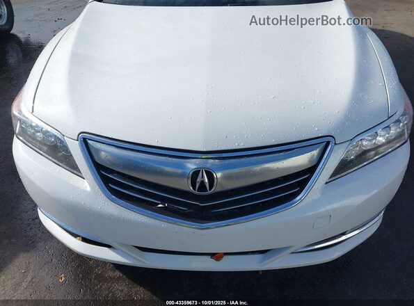 JH4KC1F54GC000177 2016 ACURA RLX White Front view
