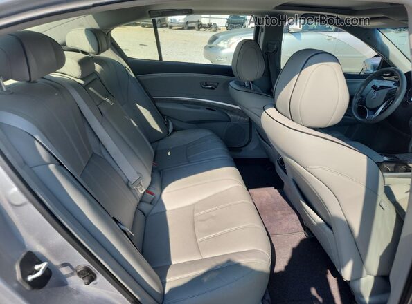 JH4KC1F54JC000705 2018 ACURA RLX Silver Вид задніх сидінь