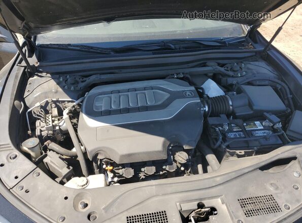 JH4KC1F59JC001395 2018 ACURA RLX Black Вид задньої частини салону