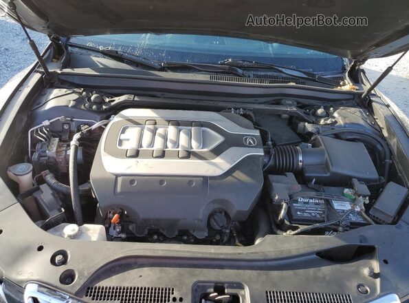 JH4KC1F92GC001573 2016 ACURA RLX Gray უკანა სალონის ხედი
