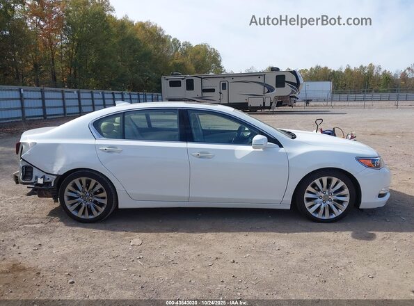 JH4KC1F94GC001932 2016 ACURA RLX White Rear interior view