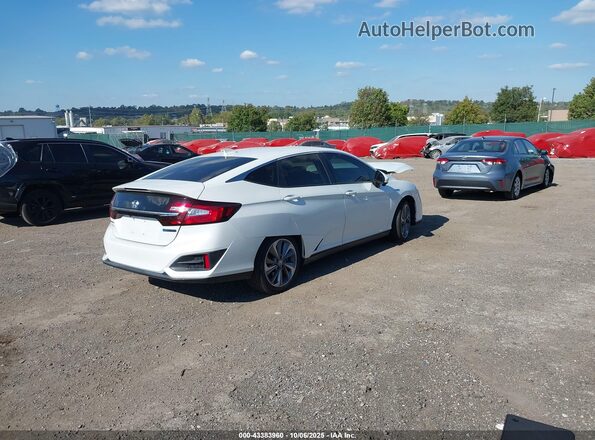 JHMZC5F10KC001354 2019 HONDA CLARITY White Trasero derecho