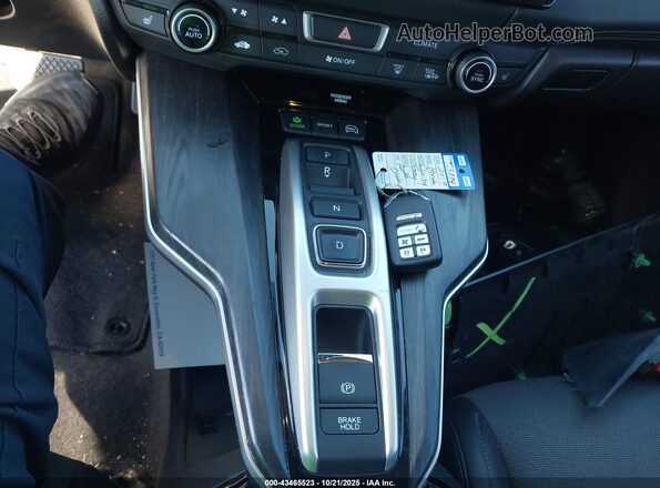 JHMZC5F15KC001298 2019 HONDA CLARITY Gray Vista del salpicadero