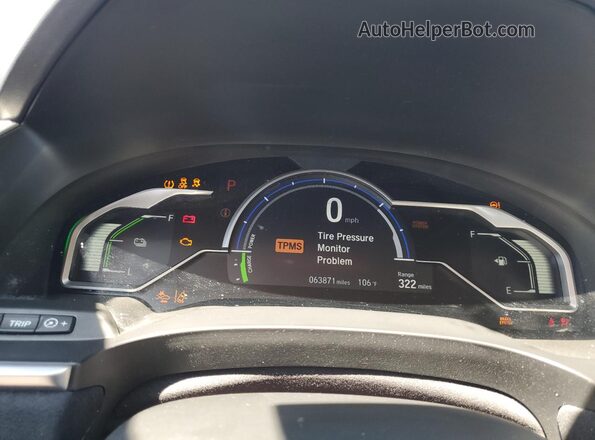 JHMZC5F34JC018772 2018 HONDA CLARITY Silver 
