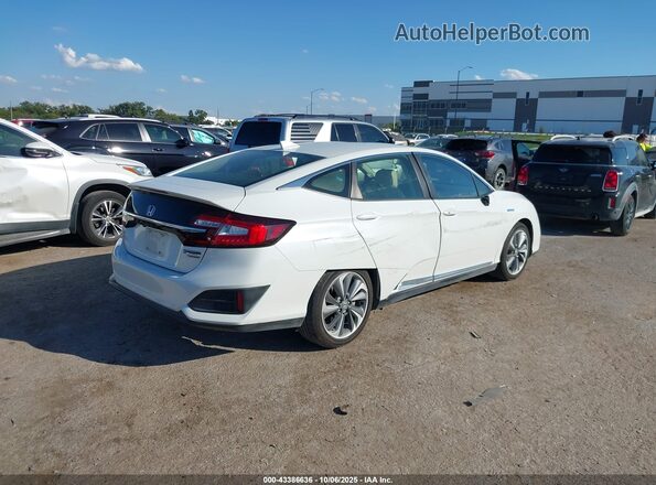 JHMZC5F35JC012429 2018 HONDA CLARITY PLUG-IN HYBRID White 