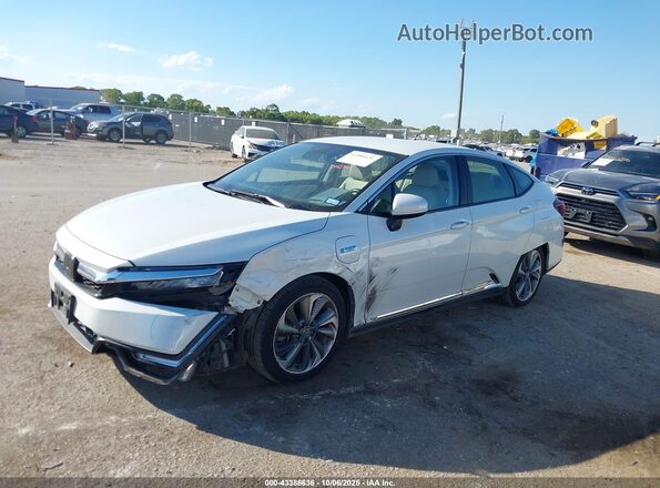 JHMZC5F35JC012429 2018 HONDA CLARITY PLUG-IN HYBRID White 