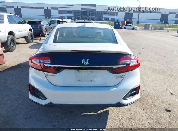 JHMZC5F35JC012429 2018 HONDA CLARITY PLUG-IN HYBRID White 