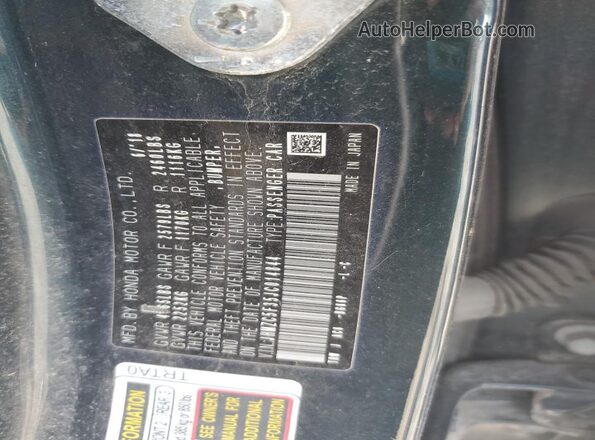 JHMZC5F35JC014844 2018 HONDA CLARITY Зеленый 