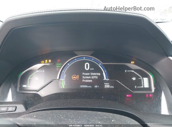 JHMZC5F3XKC003310 2019 HONDA CLARITY Silver Հետևի նստատեղերի տեսք
