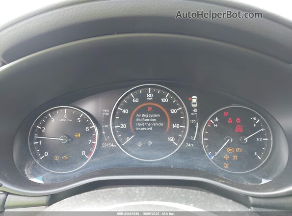JM1BPAAL0M1327355 2021 MAZDA 3 Dark Blue Widok tylnych siedzeń