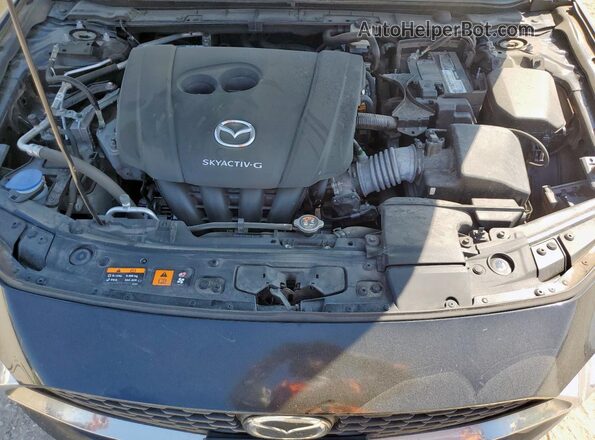 JM1BPAAL9M1327080 2021 MAZDA 3 Black Սալոնի հետևի տեսք