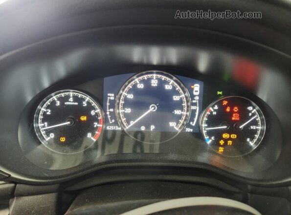 JM1BPABL0M1320985 2021 MAZDA 3 Blue Սարքավորումների վահանակի տեսք