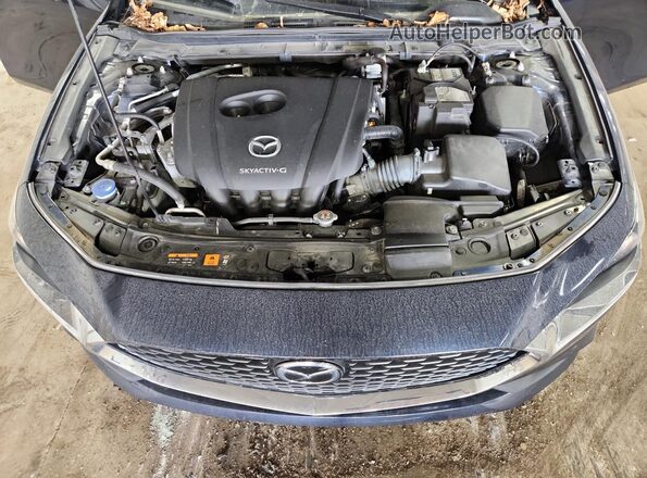 JM1BPABL0M1320985 2021 MAZDA 3 Blue Սալոնի հետևի տեսք