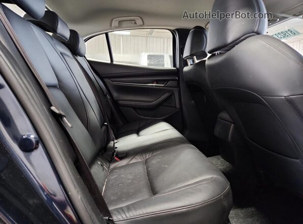 JM1BPABL0M1320985 2021 MAZDA 3 Blue Հետևի նստատեղերի տեսք