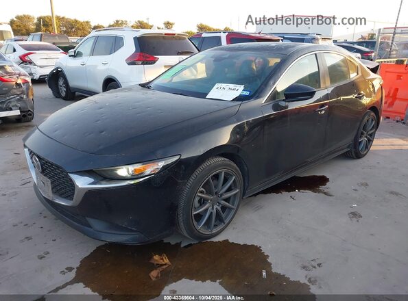 JM1BPABL2M1330644 2021 MAZDA 3 Черный Передняя левая четверть