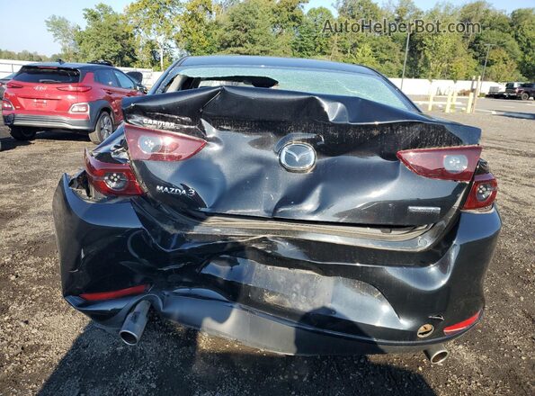 JM1BPABL3M1337814 2021 MAZDA 3 Black უკანა ხედი