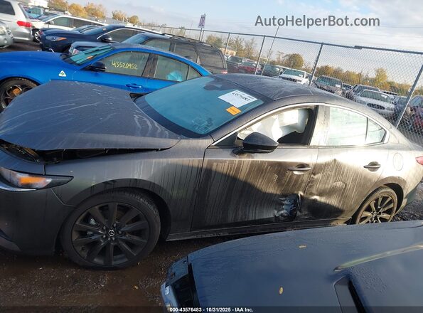 JM1BPABM8S1778263 2025 MAZDA 3 Black Вид задньої частини салону