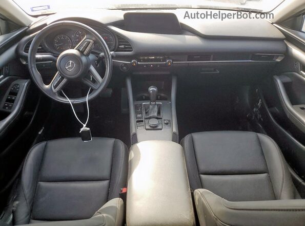 JM1BPACL1L1175629 2020 MAZDA 3 Black Вид панелі приладів