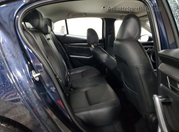 JM1BPADL0M1316593 2021 MAZDA 3 Blue Rear seats view