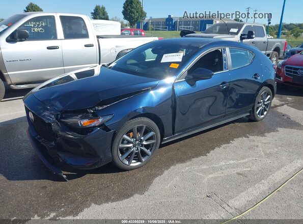 JM1BPALM3P1612786 2023 MAZDA 3 Blue Առջևի ձախ երեք քառորդ տեսարան
