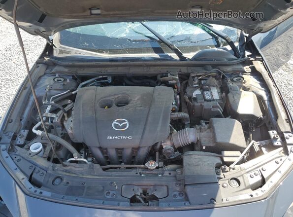 JM1BPAML3M1401542 2021 MAZDA 3 Gray Vista interior trasera