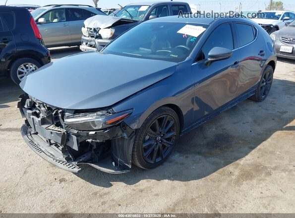 JM1BPAML7M1303405 2021 MAZDA 3 Серый Передняя левая четверть