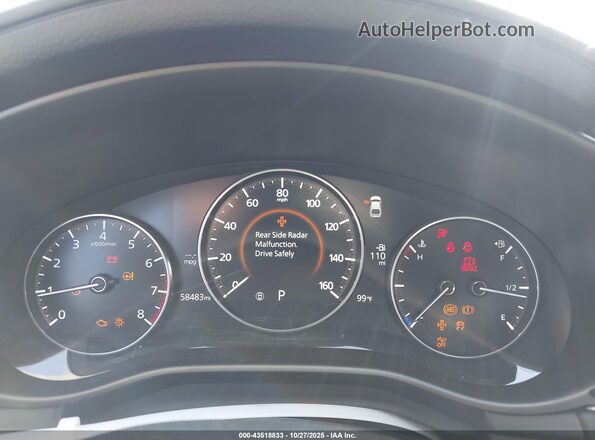 JM1BPAML7M1303405 2021 MAZDA 3 Серый Вид задних сидений