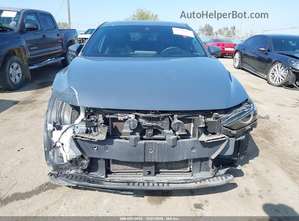 JM1BPAML7M1303405 2021 MAZDA 3 Серый Вид задней части салона