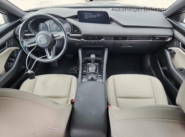 JM1BPAMM4L1168973 2020 MAZDA 3 Gray Dashboard view