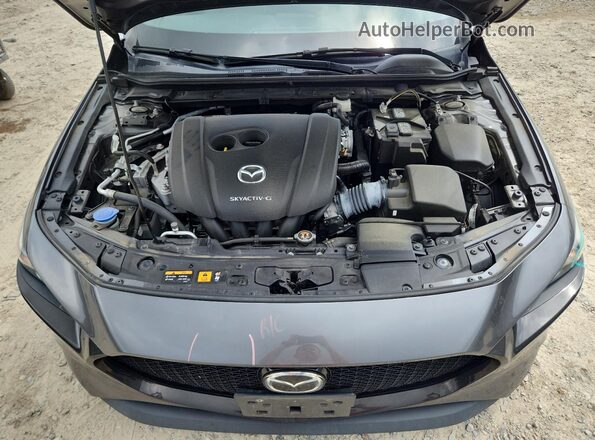 JM1BPAMM4L1168973 2020 MAZDA 3 Gray Rear interior view