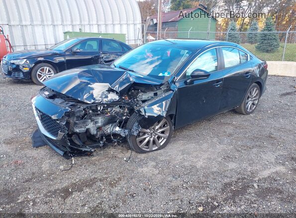 JM1BPBDM8L1172014 2020 MAZDA 3 Black წინა მარცხენა ხედი სამი მეოთხედიდან