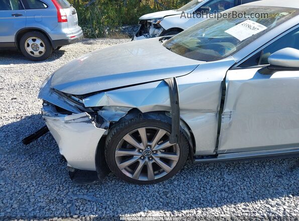 JM1BPBEM0K1132782 2019 MAZDA 3 Silver Front view