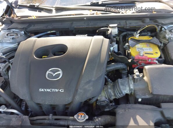 JM1BPBEM0K1132782 2019 MAZDA 3 Silver Rear view