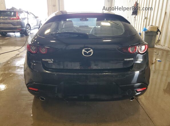 JM1BPBJM3K1125380 2019 MAZDA 3 Black Հետևի տեսք