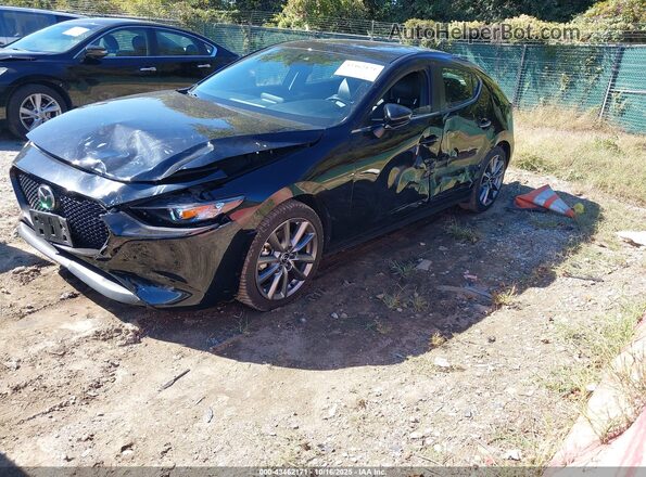 JM1BPBLL3M1339390 2021 MAZDA 3 Black Vista tres cuartos delantera izquierda