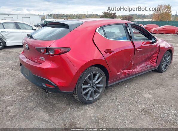 JM1BPBLL4M1402299 2021 MAZDA 3 Темно-бордовый Задняя правая четверть