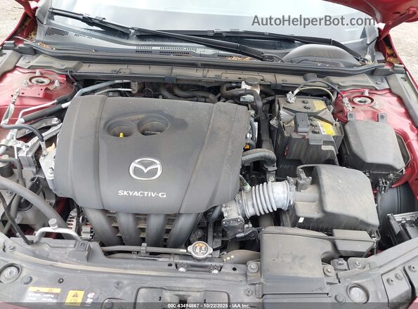 JM1BPBLL4M1402299 2021 MAZDA 3 Темно-бордовый Вид сзади
