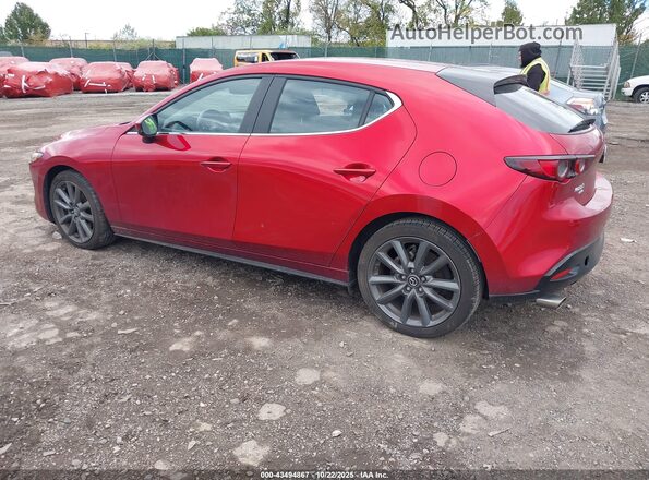 JM1BPBLL4M1402299 2021 MAZDA 3 Темно-бордовый Задняя левая четверть