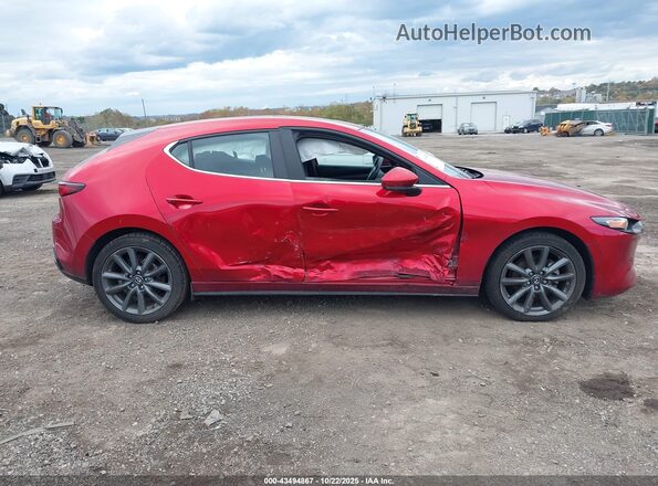 JM1BPBLL4M1402299 2021 MAZDA 3 Темно-бордовый Вид задней части салона