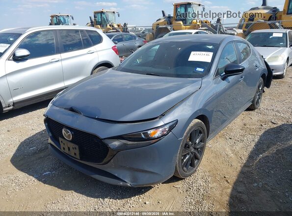 JM1BPBLM5P1610561 2023 MAZDA 3 Gray Առջևի ձախ երեք քառորդ տեսարան