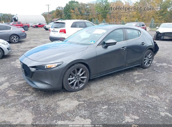 JM1BPBLM7L1158025 2020 MAZDA 3 Gray Առջևի ձախ երեք քառորդ տեսարան