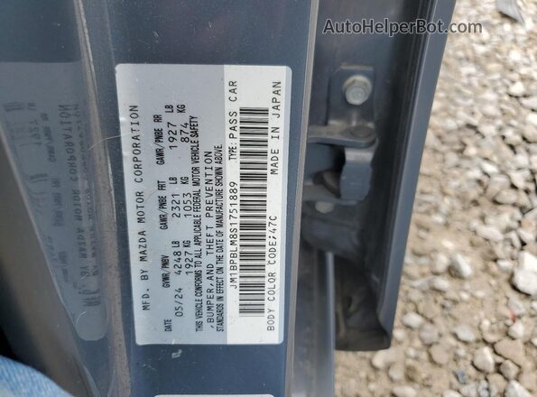 JM1BPBLM8S1751889 2025 MAZDA 3 Blue 